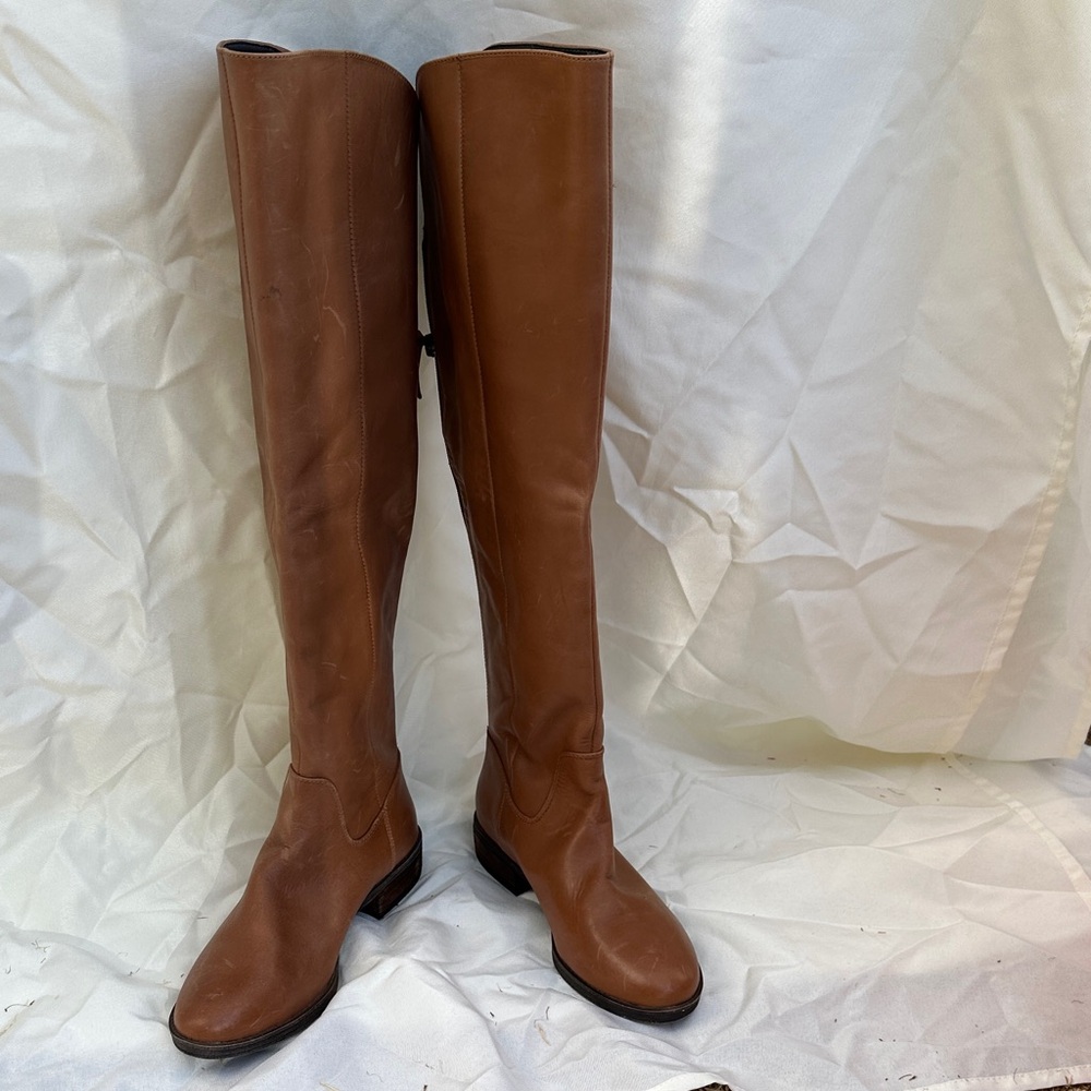 Andie Tan Over the Knee Boots
